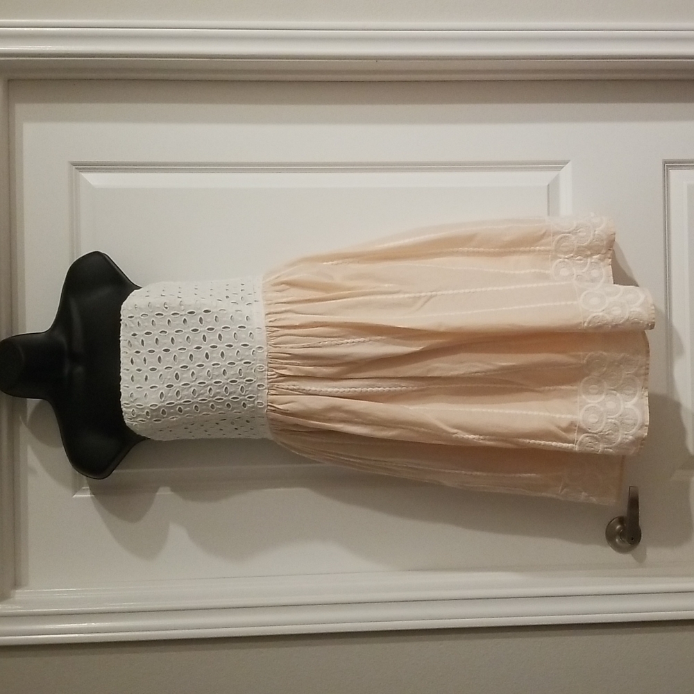 H&M Conscious Collection Eyelet and Lace Dress
